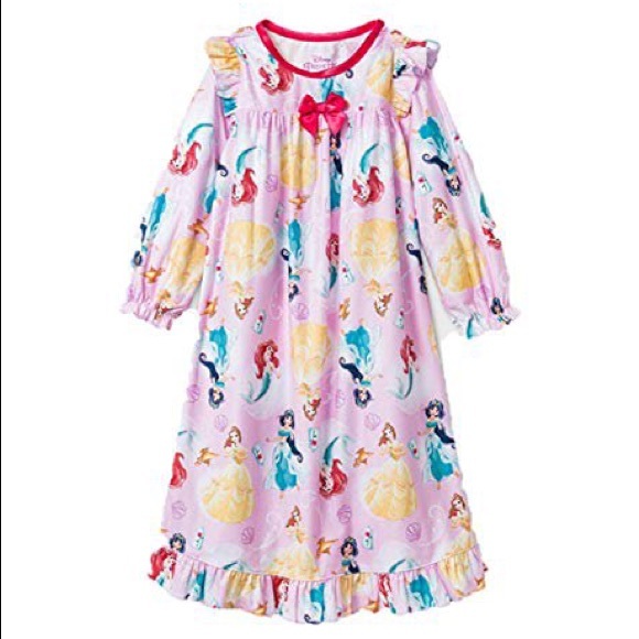 GENTLY USED Disney Princess Long Sleeve Nightgown